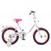 Велосипед дитячий 2-х кол. 16д. PROF1 Y1685 Flower (white/pink)
